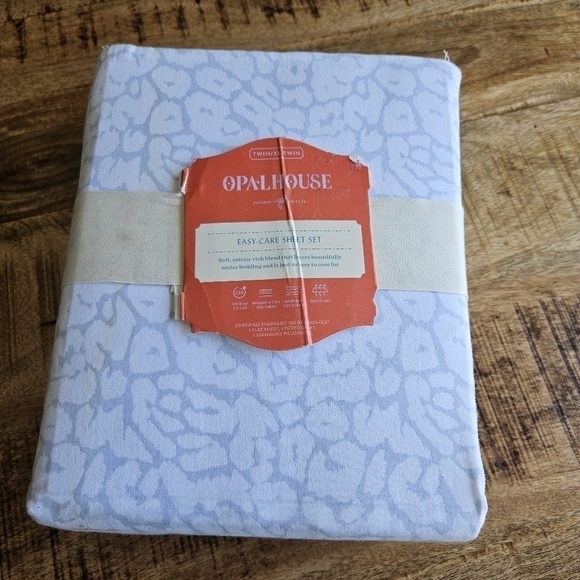 Opalhouse Twin Xl Bedsheets Set,Fitted, Flat 1 Standard Pillow NWT - Picture 1 of 5